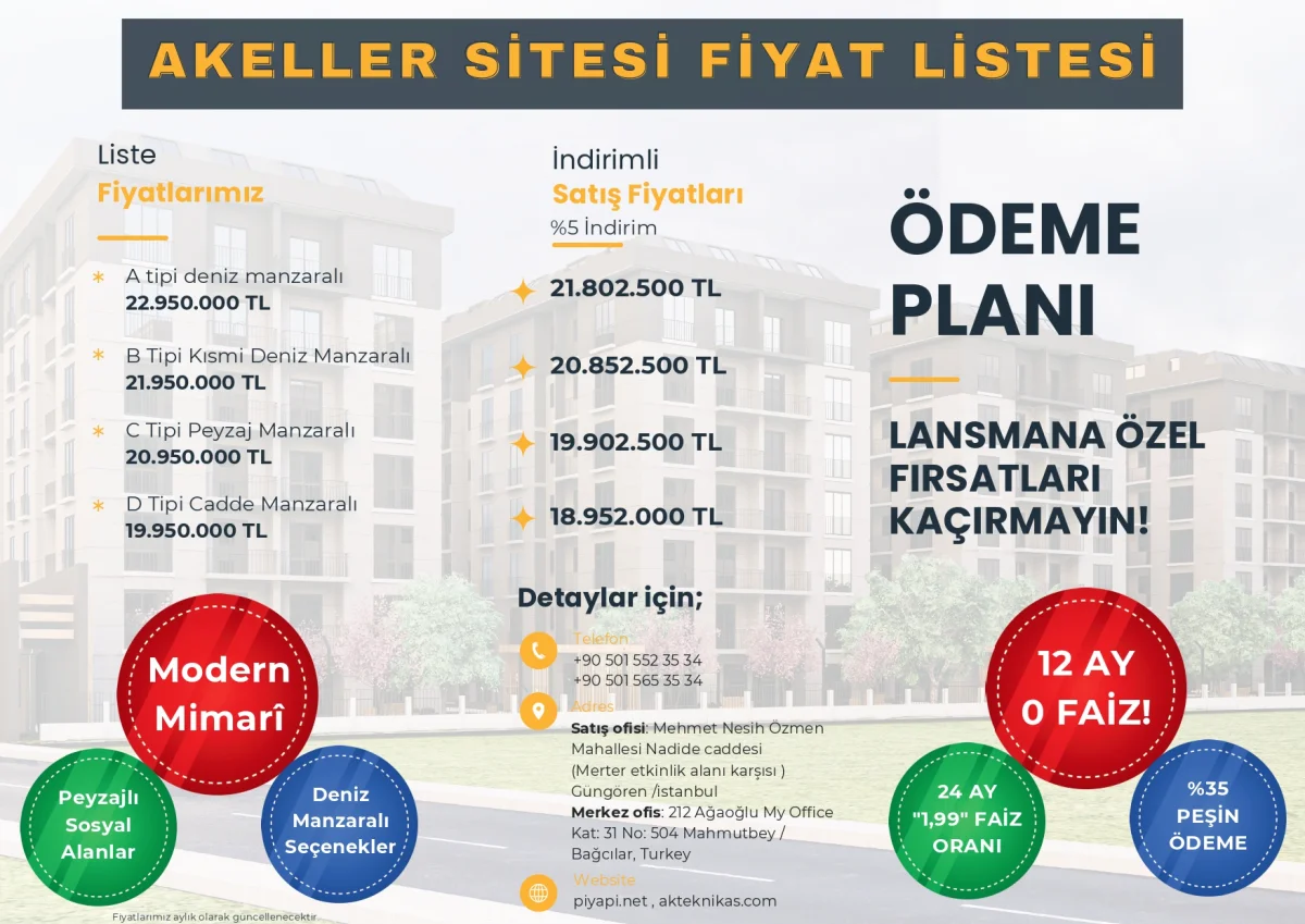 PİYAPI İnşaat - Lansman Duyurusu